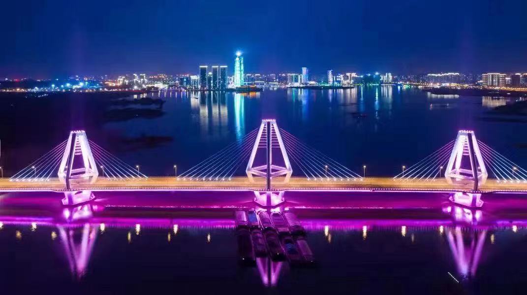 宜兴范蠡大桥夜景
